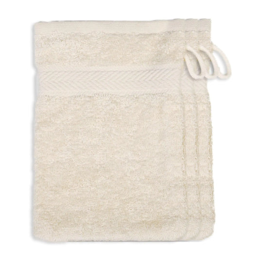 Eco Bath London Organic Cotton Bath Mitt - Pack of 3 Ultra Soft and HypoallergenicGOTS Certified 100% Organic Cotton with Hanging Loop Undyed and Unbleached - Regenerative Marketplace