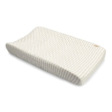 Crane Baby 100% Organic Cotton Change Pad Cover Neutral Stripe Pattern for Boys Girls Unisex Ultra - Soft GOTS Certified Cotton Cover Perfect Registry Gift - Regenerative Marketplace