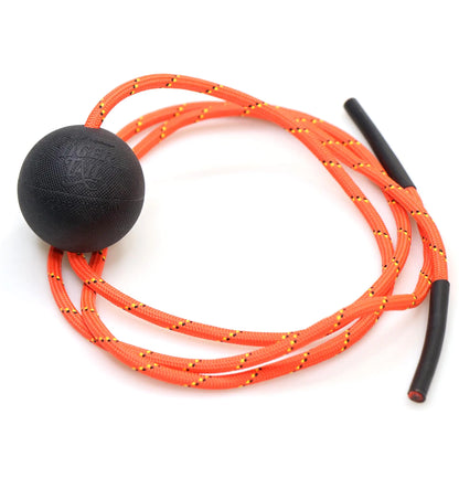Tiger Tail Tiger Ball 1.7 Foam Roller Ball + 50”+ Corded Rope – Deep Tissue Massage Ball: Feet Legs Neck Back – Trigger Point Massage Therapy – Relieve Muscle Soreness – Muscle Recovery - Regenerative Marketplace