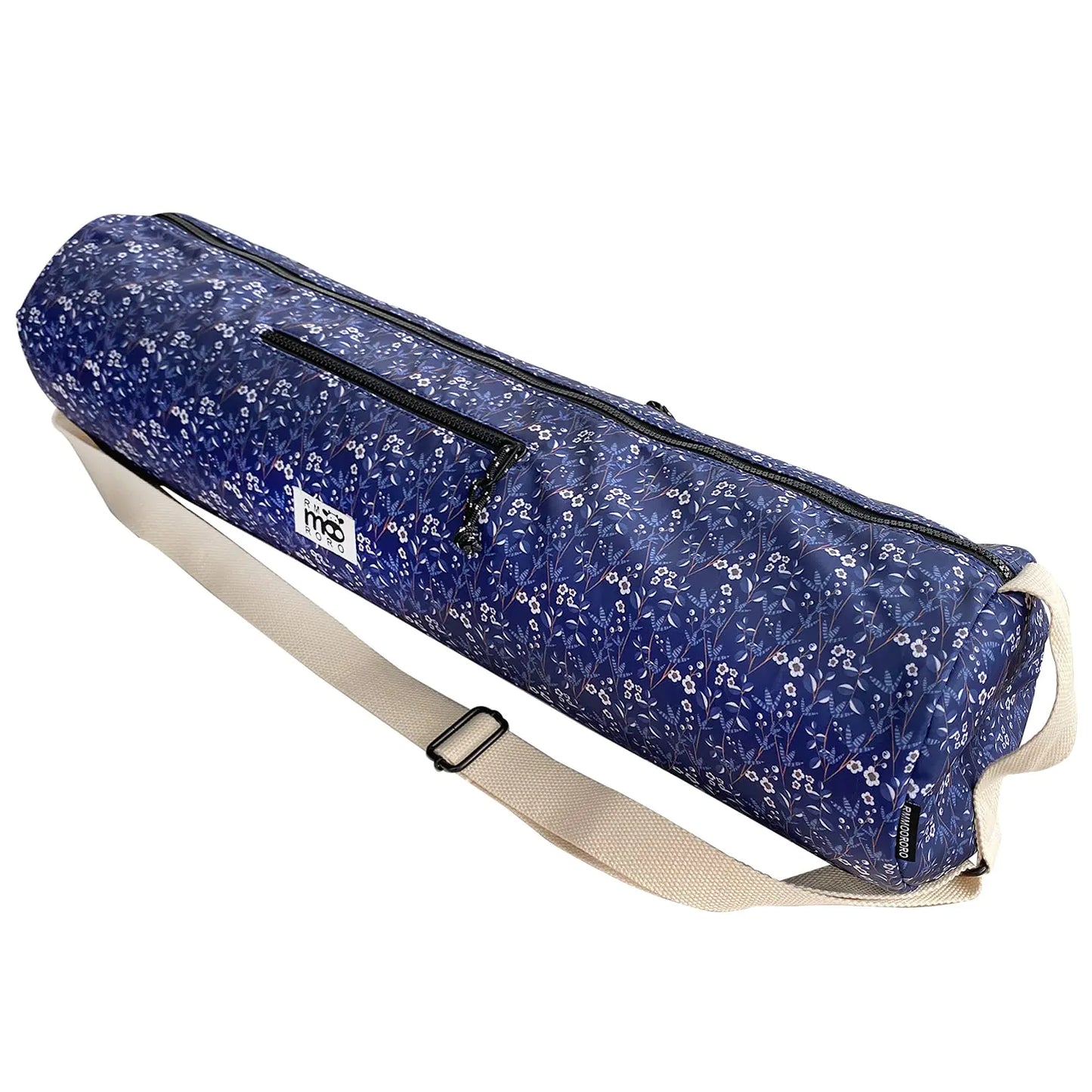 RMMOORORO Yoga Mat Bag Cover Adjustable Strap Waterproof Light Weight Foldable Yoga Carrier for Girl Woman Floral Print - Regenerative Marketplace