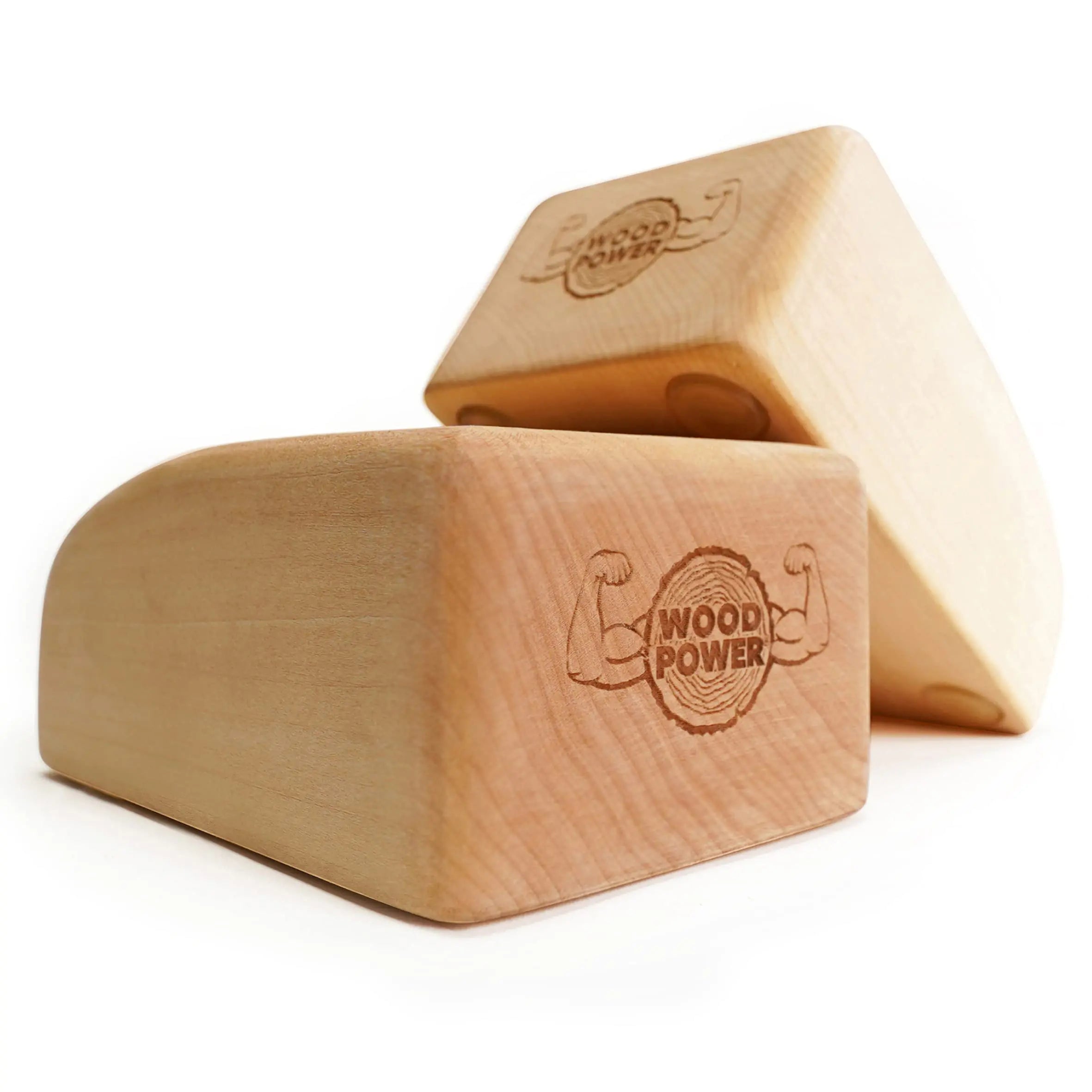 WOODPOWER BalanceBlocks - Handstand Blocks & Yoga Block in One - Bodyweight Training Gymnastics Acrobatics Yoga Yoga prop and accessory Lightweight Good for Travel Premium European Quality (Pack of 2) (Classic Comfort) - Regenerative Marketplace