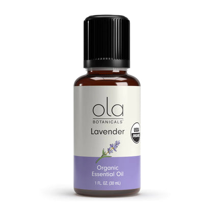 Dr. Mercola Organic Lavender Essential Oil 1 Bottle (1 oz.) Steam Distilled from Fresh Flowering Lavender Tops Non GMO USDA Organic - Regenerative Marketplace