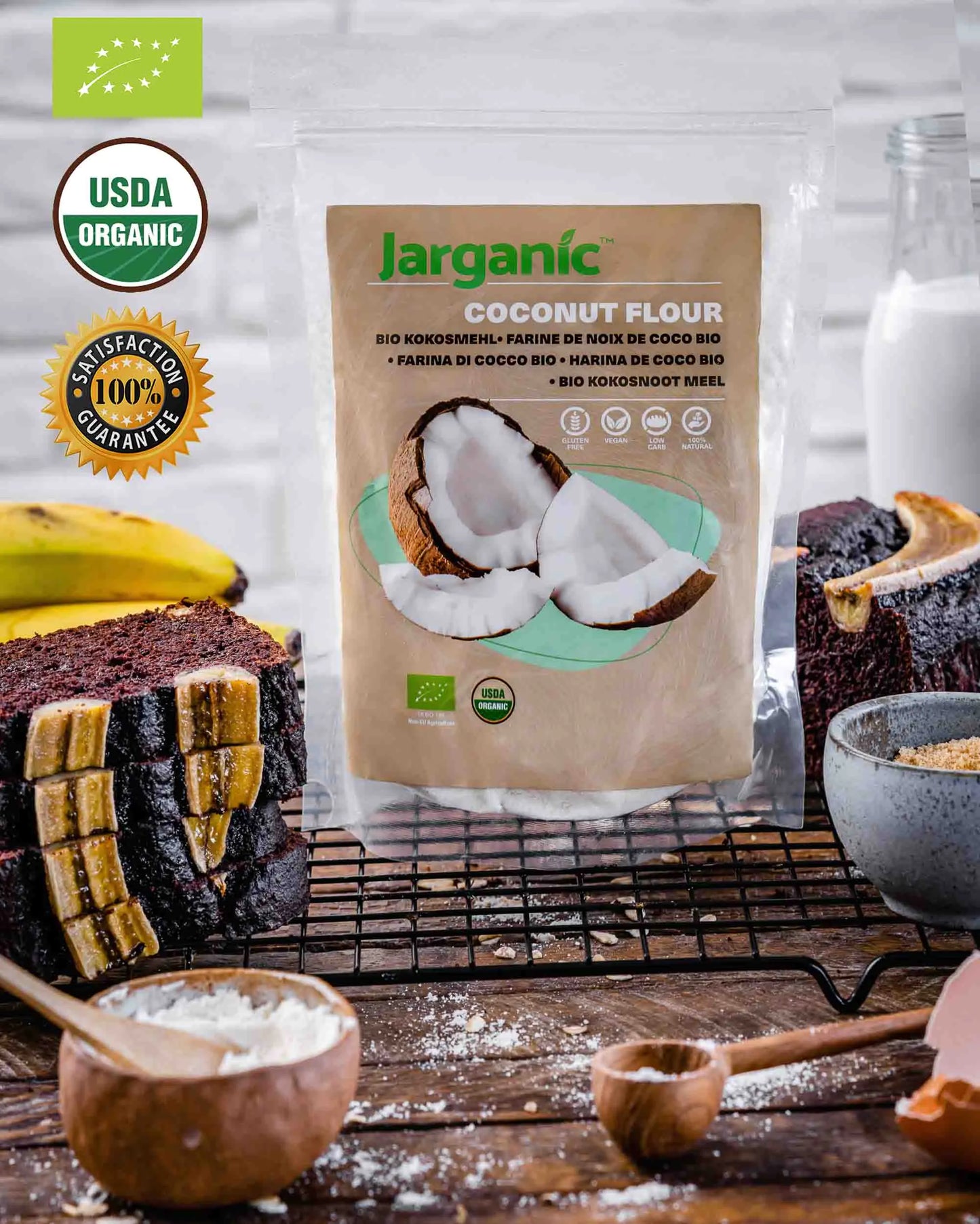 Organic Coconut Flour 1lb / 16oz - Regenerative Marketplace