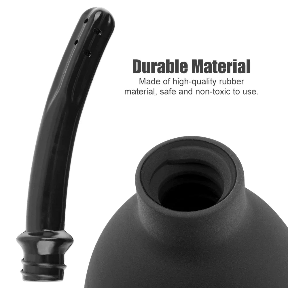 310ml Anal Vaginal Bulb Douche Colonic Irrigation Rubber Enema Bag Cleaner Kit - Regenerative Marketplace