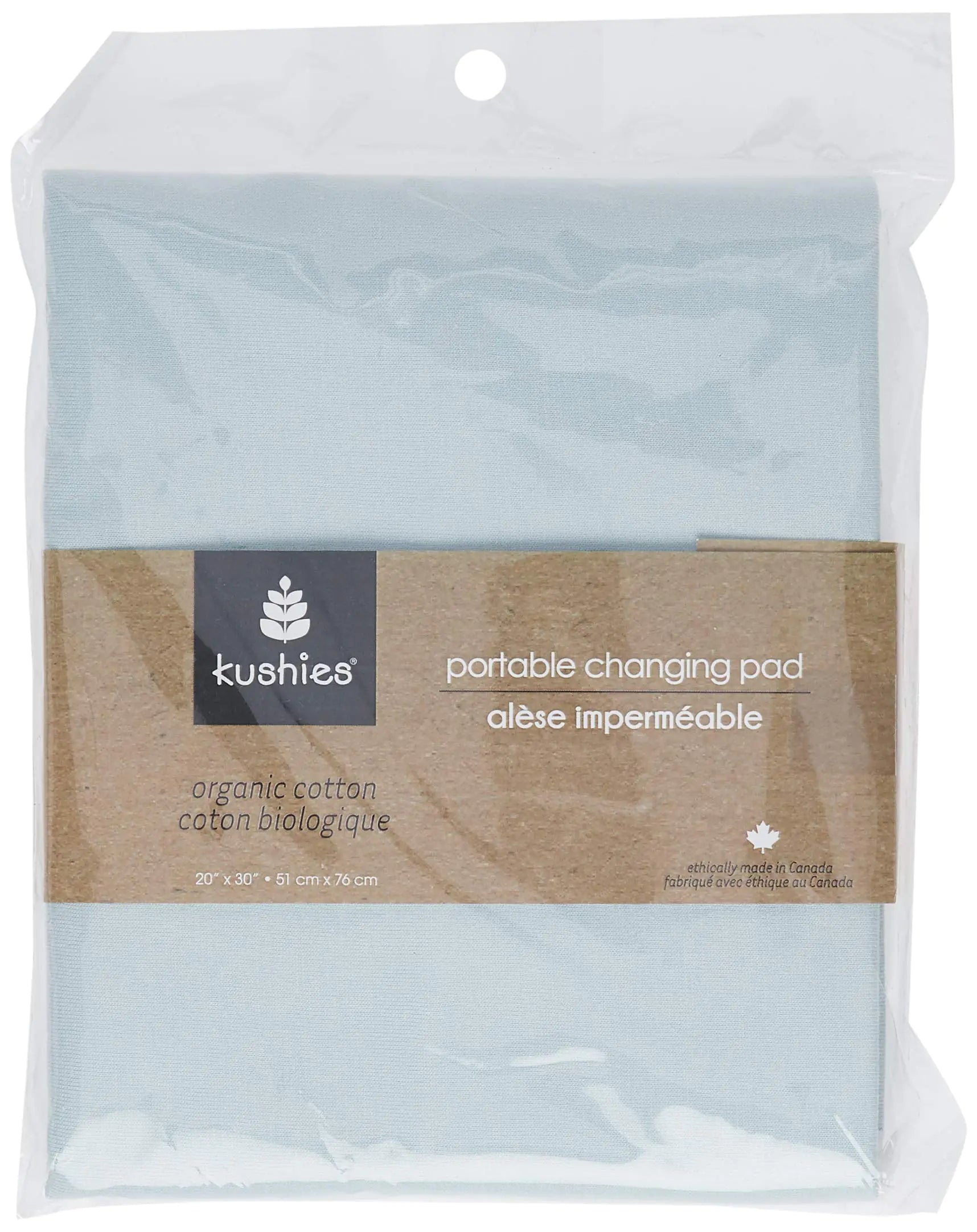 Kushies Organic Change Pad Blue - Regenerative Marketplace