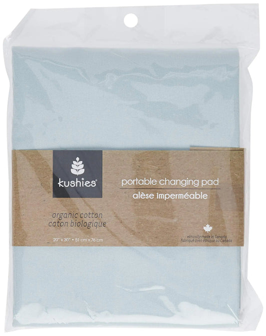 Kushies Organic Change Pad Blue - Regenerative Marketplace