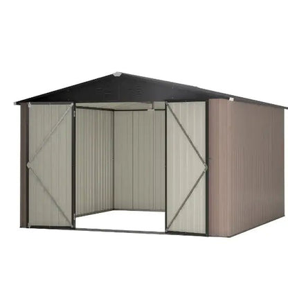 Steel Garden Shed With Double Lockable Door - Regenerative Marketplace