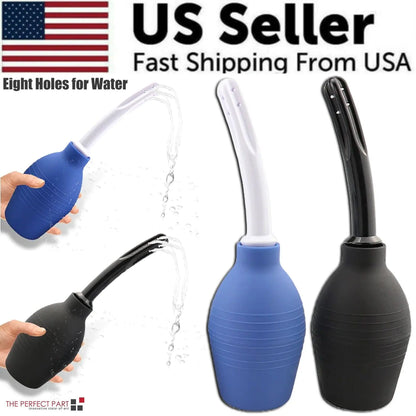 310ml Anal Vaginal Bulb Douche Colonic Irrigation Rubber Enema Bag Cleaner Kit - Regenerative Marketplace