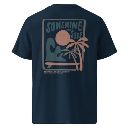 Tropical Sunshine & Surf organic cotton t-shirt - Regenerative Marketplace