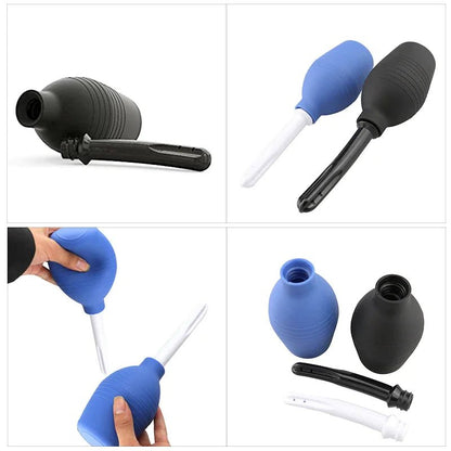 310ml Anal Vaginal Bulb Douche Colonic Irrigation Rubber Enema Bag Cleaner Kit - Regenerative Marketplace