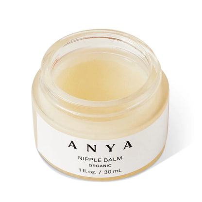 ANYA Organic Nipple Balm for Breastfeeding - 100% Vegan Organic Lanolin - Free. Nipple Cream developed to soothe itchy chapped nipples and keeps skin hydrated & elastic. Postpartum essentials Gifts - Regenerative Marketplace