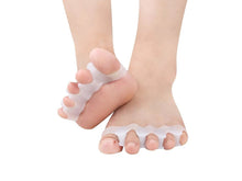 Toe Separators Toe Stretchers Toe Separators Stretchers Gel Rubber Silicone Toe Spacers Orthopedic Bunion Corrector Hammer Toe Straightener Correct Bunion Pain Toe for Women and Men 2 Pairs - Regenerative Marketplace