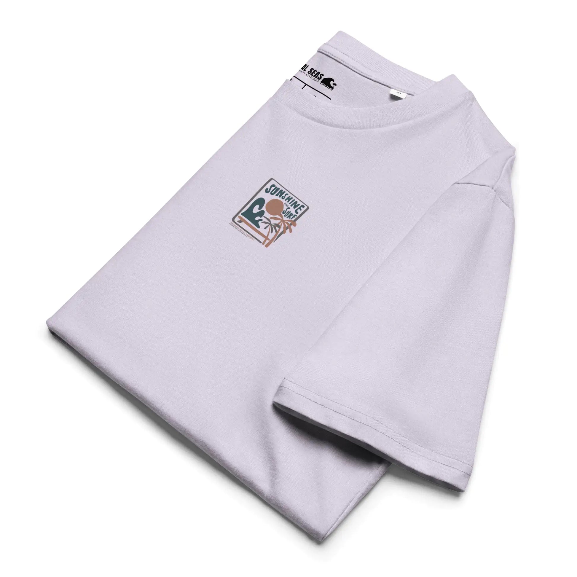 Tropical Sunshine & Surf organic cotton t-shirt - Regenerative Marketplace