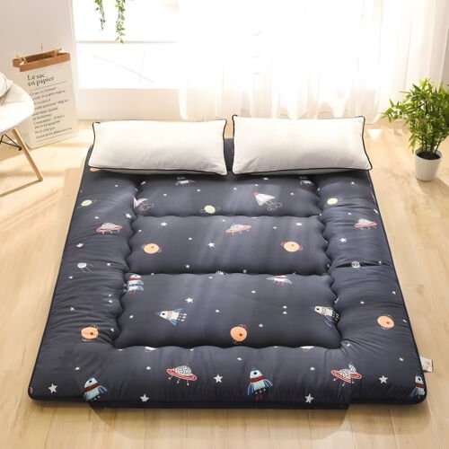 Japanese Futon Mattress Soft Tatami Floor Sleep Mat Foldable for Travel Camping - Regenerative Marketplace
