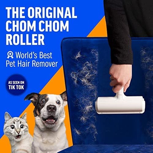 Reusable Dog Cat Pet Hair Remover Roller for Furniture, Couch, Carpet, Car Seat. - Regenerative Marketplace