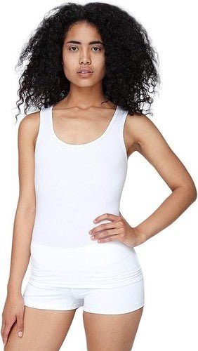 American Apparel Women's Cotton Spandex Tank Top 2XL White - Regenerative Marketplace