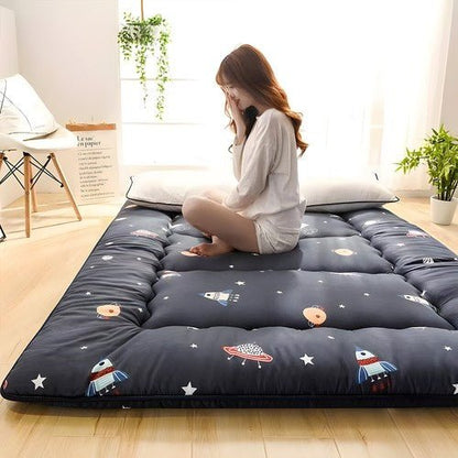 Japanese Futon Mattress Soft Tatami Floor Sleep Mat Foldable for Travel Camping - Regenerative Marketplace