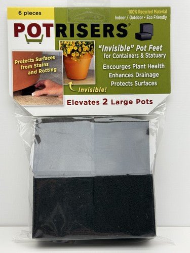 2 X 6 PotRisers Eco Friendly Recycled USA Planter Pot Riser Feet For Large Pots - Regenerative Marketplace