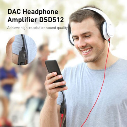 Fosi Audio DS1 DSD512 HiFi DAC Headphone Amplifier Mini Audio USB Amp 3.5/4.4MM - Regenerative Marketplace