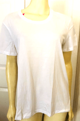 NWT Ecothreads Ladies 100% Organic Cotton Classic Short Sleeves T-Shirt SZ:S - XXL - Regenerative Marketplace