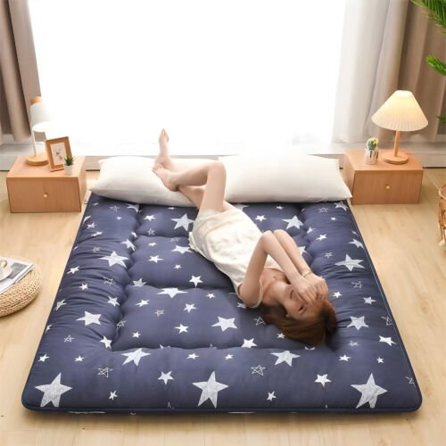 Japanese Floor Mattress Foldable Futon Mattress Sleeping Tatami Mat Camping Pad - Regenerative Marketplace