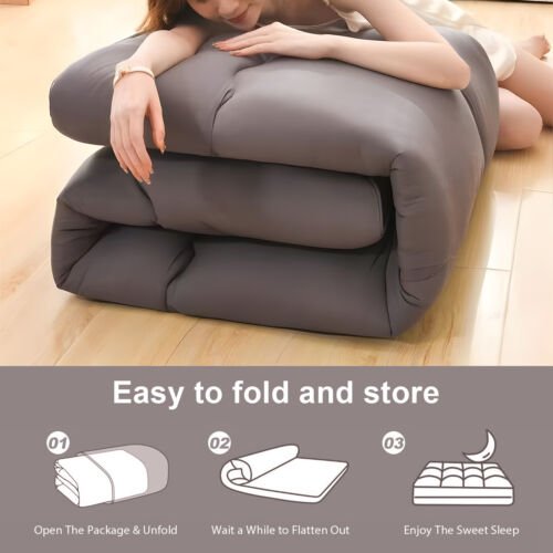 Japanese Floor Mattress Foldable Futon Mattress Sleeping Tatami Mat Camping Pad - Regenerative Marketplace