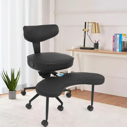 ELECWISH Criss Cross Legged Chair with Wheels, Meditation Chair, ADHD Yoga Chair - Regenerative Marketplace