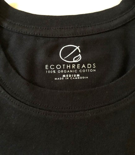 NWT Ecothreads Ladies 100% Organic Cotton Classic Short Sleeves T-Shirt SZ:S - XXL - Regenerative Marketplace