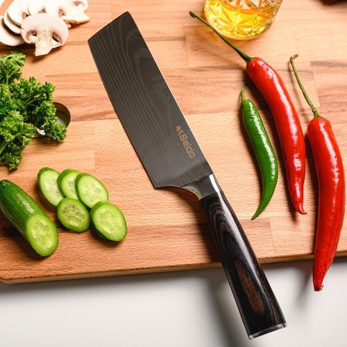 Seido Knives Japanese Master Chef Knife Set, 8 - Piece Professional Kitchen Knives - Regenerative Marketplace