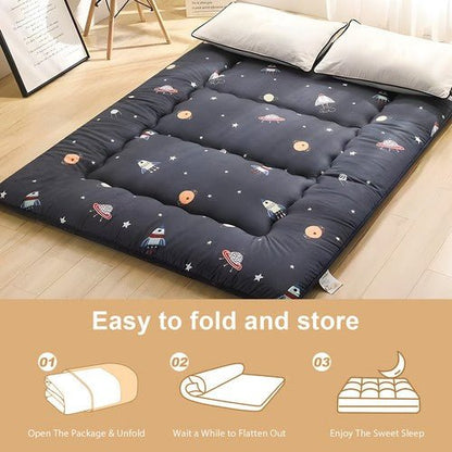 Japanese Floor Mattress Foldable Futon Mattress Sleeping Tatami Mat Camping Pad - Regenerative Marketplace