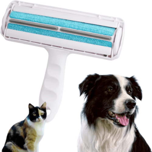 Reusable Dog Cat Pet Hair Remover Roller for Furniture, Couch, Carpet, Car Seat. - Regenerative Marketplace