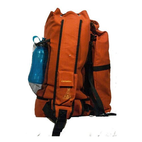 Llamaste Duffel Yoga and Gym Bag with separate mat carrier - Vibrant Orange - Regenerative Marketplace