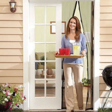 Hands - Free Mesh Magnet Screen Door Net Curtain For Bug Mosquito Fly Pet Friendly - Regenerative Marketplace
