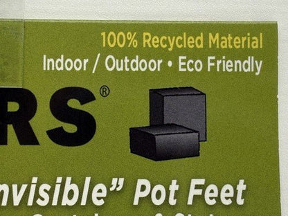 2 X 6 PotRisers Eco Friendly Recycled USA Planter Pot Riser Feet For Large Pots - Regenerative Marketplace