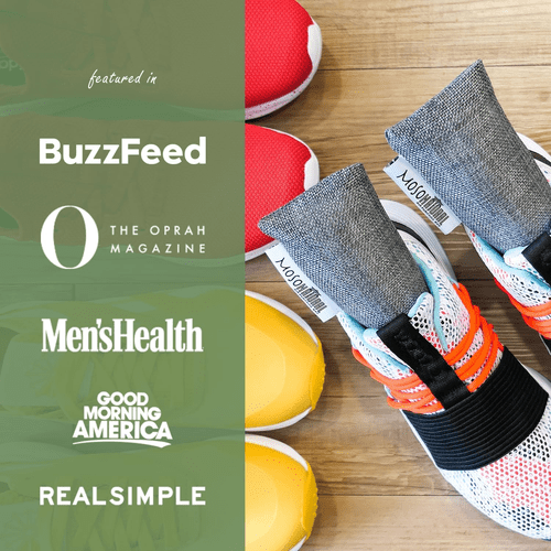 Moso Natural Shoe Deodorizer Insert | Charcoal Odor Absorber for Shoes | Gym Bag - Regenerative Marketplace