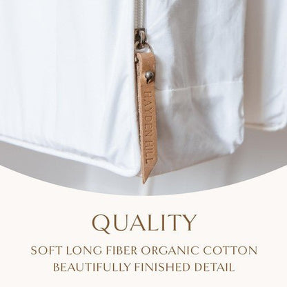 Luxury Organic Cotton Garment Storage Bag - Long 58 Inch Dress Bag - Breathab... - Regenerative Marketplace