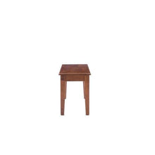 Boraam Bench 44 - in Shaker Constructed Eco - friendly Rubber Wood Frame Walnut - Regenerative Marketplace