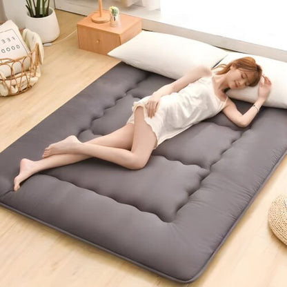 Japanese Futon Mattress Soft Tatami Floor Sleep Mat Foldable for Travel Camping - Regenerative Marketplace