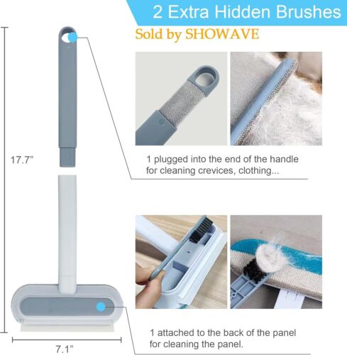 Pet Hair Removal Tool, Dog and Cat Hair Remover for Couch Carpet Furniture, 4 in - Regenerative Marketplace