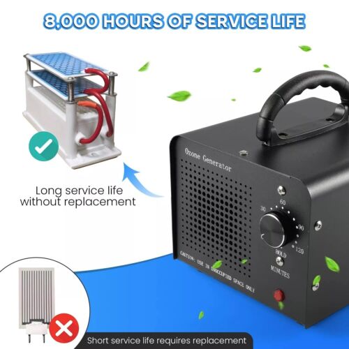 36000mg/h Ozone Generator Machine Air Purifier Ionizer Ozonator Timer for Home - Regenerative Marketplace