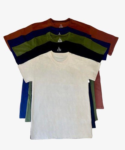 Divine Tribe Hemp Cotton T-Shirt Heavyweight Organic Durable Eco - Friendly S - XXL - Regenerative Marketplace