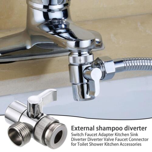 Universal Switch Faucet Adapter Kitchen Sink Splitter Valve Diverter US - Regenerative Marketplace