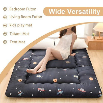 Japanese Floor Mattress Foldable Futon Mattress Sleeping Tatami Mat Camping Pad - Regenerative Marketplace