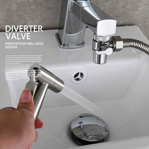 Universal Switch Faucet Adapter Kitchen Sink Splitter Valve Diverter US - Regenerative Marketplace