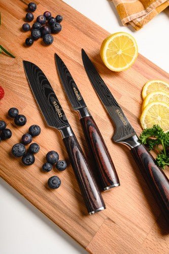 Seido Knives Japanese Master Chef Knife Set, 8 - Piece Professional Kitchen Knives - Regenerative Marketplace
