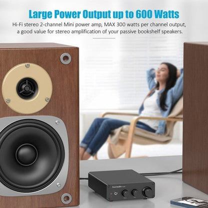 Fosi Audio TB10D HiFi Digital Power Amplifier TPA3255 Class D Home Amp 300Wx2 - Regenerative Marketplace