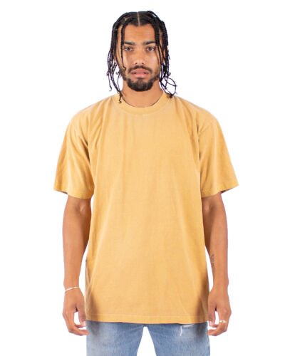 3 Pack Of Shaka Wear Mens USA Cotton Plain Crew Neck Garment - Dyed T-Shirt - SHGD - Regenerative Marketplace