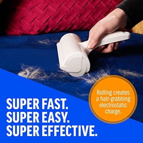 Reusable Dog Cat Pet Hair Remover Roller for Furniture, Couch, Carpet, Car Seat. - Regenerative Marketplace