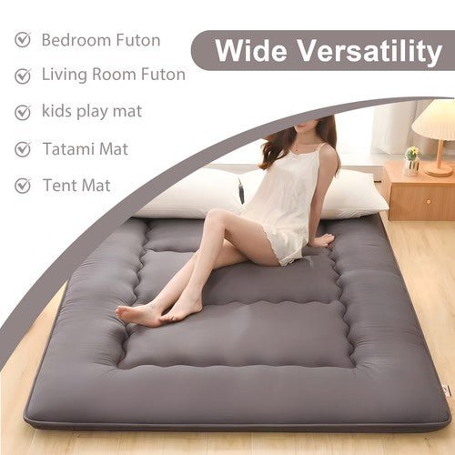 Japanese Floor Mattress Foldable Futon Mattress Sleeping Tatami Mat Camping Pad - Regenerative Marketplace