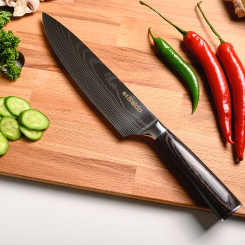 Seido Knives Japanese Master Chef Knife Set, 8 - Piece Professional Kitchen Knives - Regenerative Marketplace